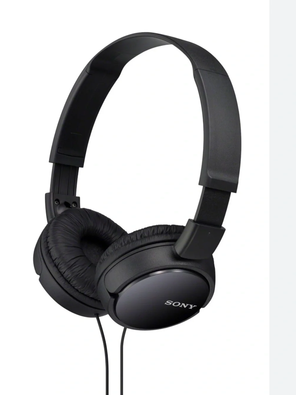 Sony Black On-Ear Headphones MDR-ZX110 Style